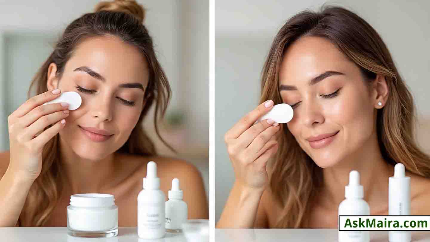 Morning vs Night Skincare Routine